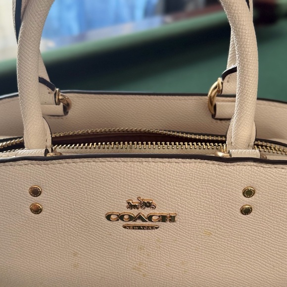 Coach Ivory Satchel Bag - Picture 3 of 16